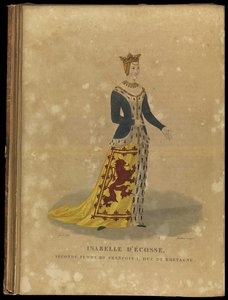 Isabella of Scotland, Duchess of Brittany by Georges Jacques Gatine