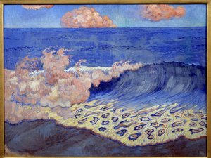 Blue Navy, Wave Effects by Georges Lacombe