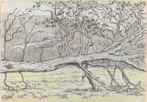 Felled Tree, Normandy by Georges Lacombe