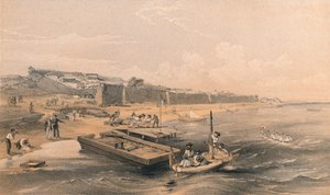 Fortress of Yenikale Looking Towards the Sea of Azov by Georges McCulloch