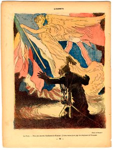 La Baionnette, Satirical in Colors by Georges Meunier