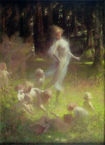 Fairy and Sprites in the Undergrowth