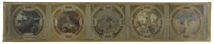Sketch for the Lobau Gallery at Paris City Hall: The Birth of Paris. The Struggle. Philosophy and Ancient Literature. Springtime. Literature, in 1890