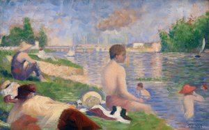 Final Study for Bathers at Asnières