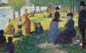 Oil Sketch for La Grande Jatte