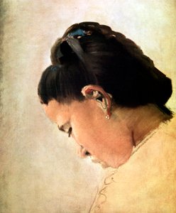 Tete de Jeune Fille, late 19th century, 1929