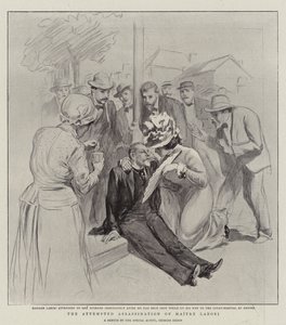 The Attempted Assassination of Maitre Labori by Georges Redon