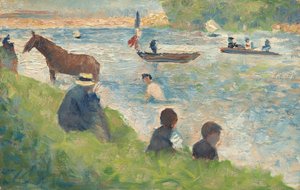 Horse and Boats (Study for 