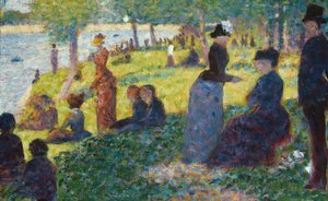 Oil Sketch for "A Sunday on La Grande Jatte — 1884"