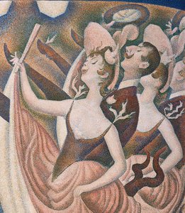 The Can-Can by Georges Seurat