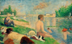 A Bathing Place, Asnières (Final Study)