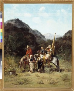 Die Rast der Reiter von Georges Washington