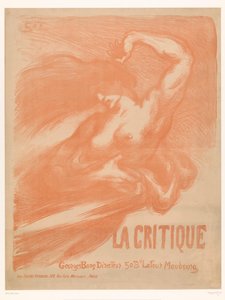 Nude Woman with Loose Hair and Drapery