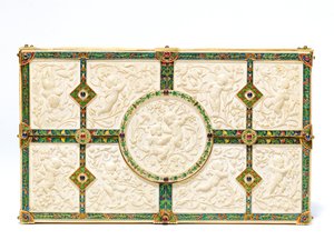 Rare bank note holder for Boucheron, 1893