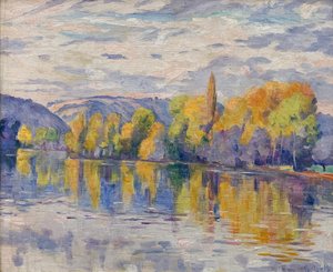 Banks of the Seine in Autumn