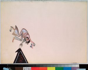 Stage Design for the Operetta Girofle-Girofla by Charles Lecocq