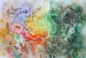 Vibrant Botanical Rainbow by Georgi Kostov