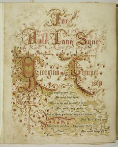 Untitled [For Auld Lang Syne] by Georgina Cowper