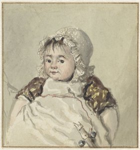 Portrait of Cornelia Johanna van Os by Georgius Jacobus Johannes van Os