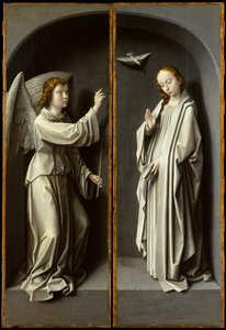 Archangel Gabriel; The Virgin Annunciate, c.1510