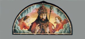 God Father giving his blessing by Gerard David