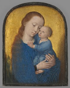 Part of a Diptych: Mary with the Child