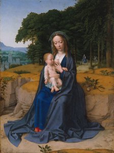 The Rest on the Flight into Egypt by Gerard David