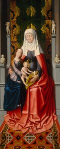 The Saint Anne Altarpiece: Saint Anne with the Virgin and Child by Gerard David and Workshop