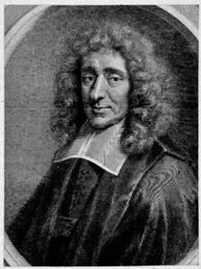 Antoine Furetiere, engraving by Edelinck