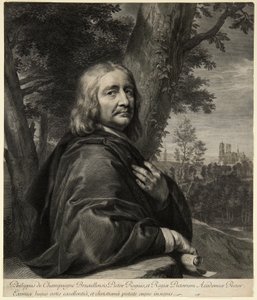 Philippe de Champagne by Gérard Edelinck