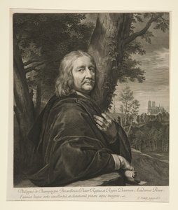Philippe of Champaigne by Gérard Edelinck