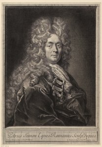 Portrait of André Hameau by Gérard Edelinck