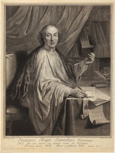 Portrait of Gerbrand van Leeuwen by Gérard Edelinck