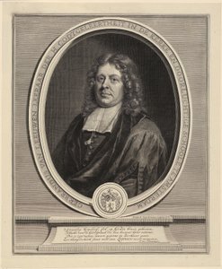 Portrait of Jules-Paul de Lionne by Gérard Edelinck