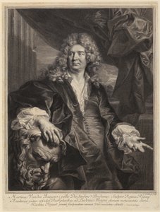 Portrait of Martin Desjardins by Gérard Edelinck