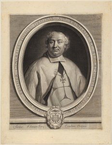 Portrait of Nicolas Parfaict by Gérard Edelinck