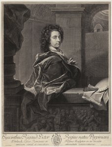 Portrait of Titian by Gérard Edelinck