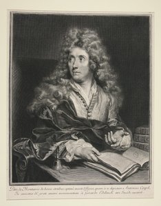 Portrait of Antoine Coypel by Gérard Edelinck