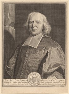 Jacques Benigne Bossuet by Gerard Edelinck after Hyacinthe Rigaud