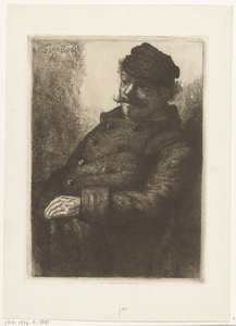Seated Man with Cap, Coachman Antwerp Tram