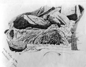 At the Baths of Rosenlaui- July, c.1867