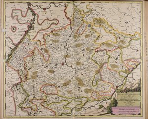 Chorography of the Duchy of Württemberg and Surrounding Areas