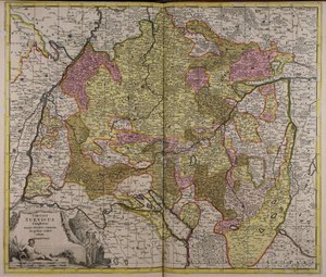 Swabian Circle Including All Subdivided States