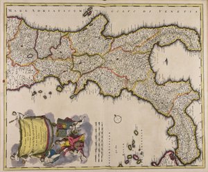 Southern Part of Italy, Now the Kingdom of Naples Divided into XII Provinces