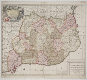 Principality of Catalonia, c.1702 by Gerard Valck