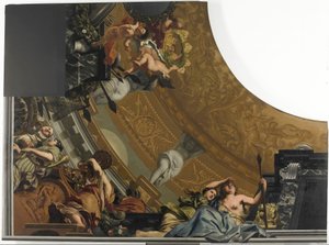 Ceiling with Representation of Diana and Her Companions