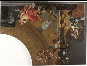 Ceiling with Representation of Diana and Her Companions