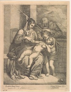 The Holy Family with John the Baptist