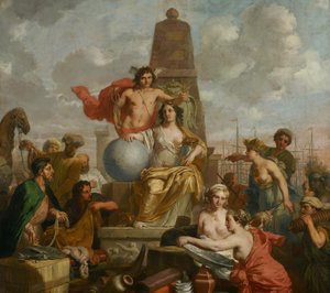 The Maiden of Amsterdam by Gerard de Lairesse