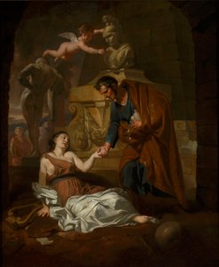 Gaius Maecenas (70 BC - 8 BC) Supports the Declining Fine Arts by Gerard de Lairesse